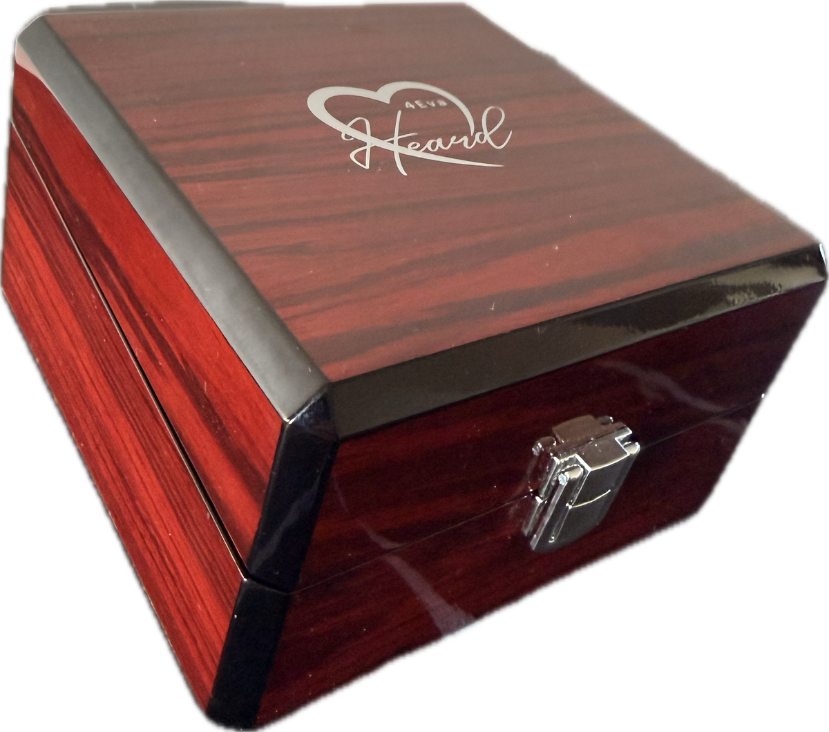 Wooden Audio Message Keepsake Box