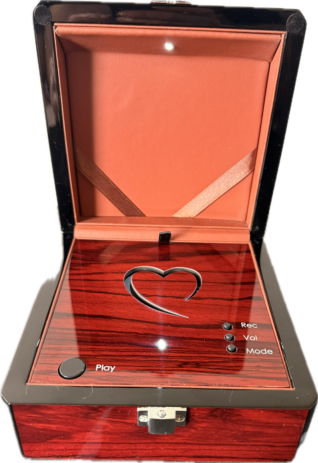 Wooden Audio Message Keepsake Box